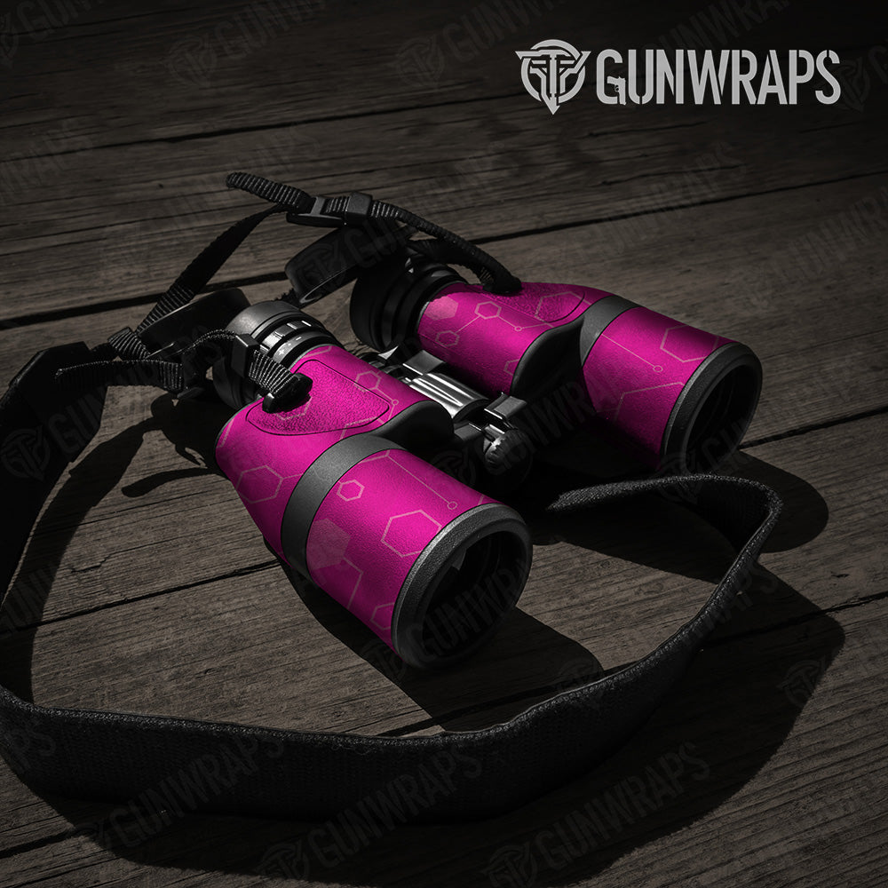 Hex DNA Elite Magenta Binocular Gear Skin Vinyl Wrap