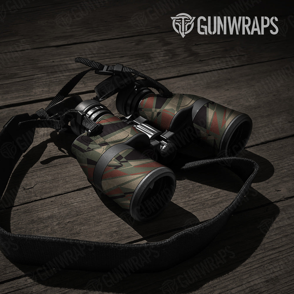 Sharp Militant Copper Camo Binocular Gear Skin Vinyl Wrap