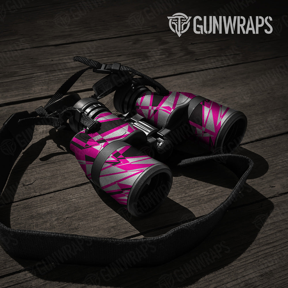 Sharp Magenta Tiger Camo Binocular Gear Skin Vinyl Wrap