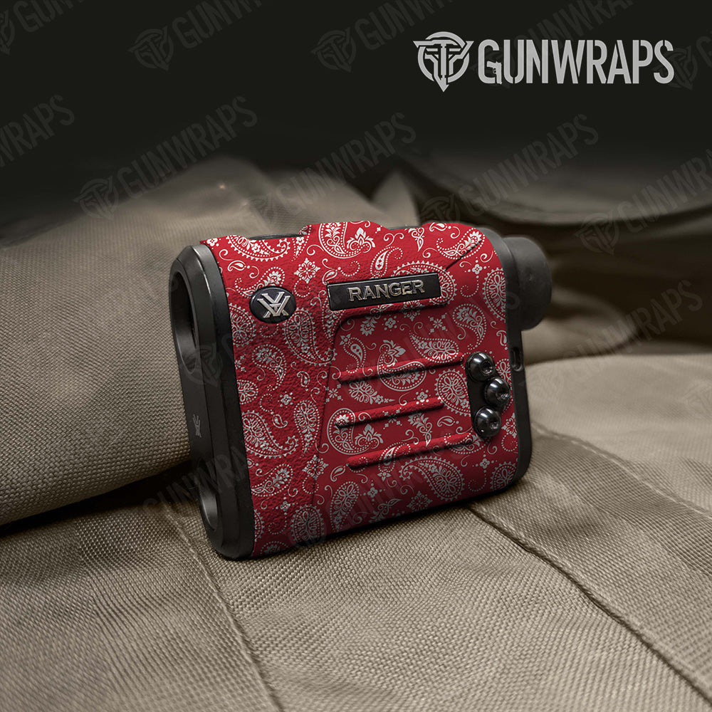 Bandana Red White Rangefinder Gear Skin Vinyl Wrap