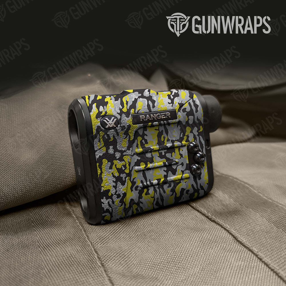 Classic Yellow Tiger Camo Rangefinder Gear Skin Vinyl Wrap
