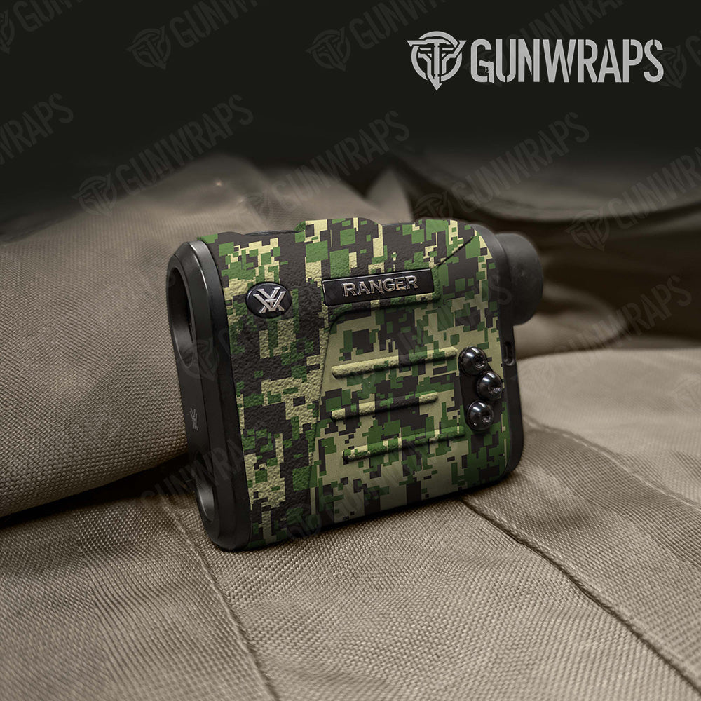 Digital Jungle Camo Rangefinder Gear Skin Vinyl Wrap