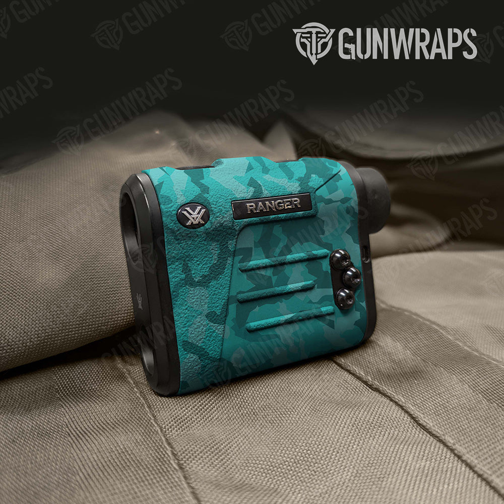 Erratic Elite Tiffany Blue Camo Rangefinder Gear Skin Vinyl Wrap