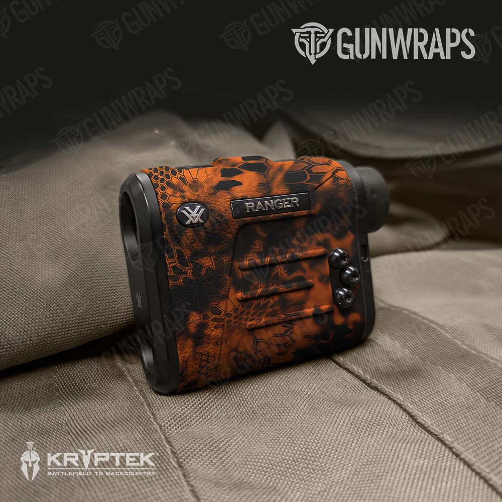 Rangefinder Kryptek Inferno Camo Gear Skin Vinyl Wrap