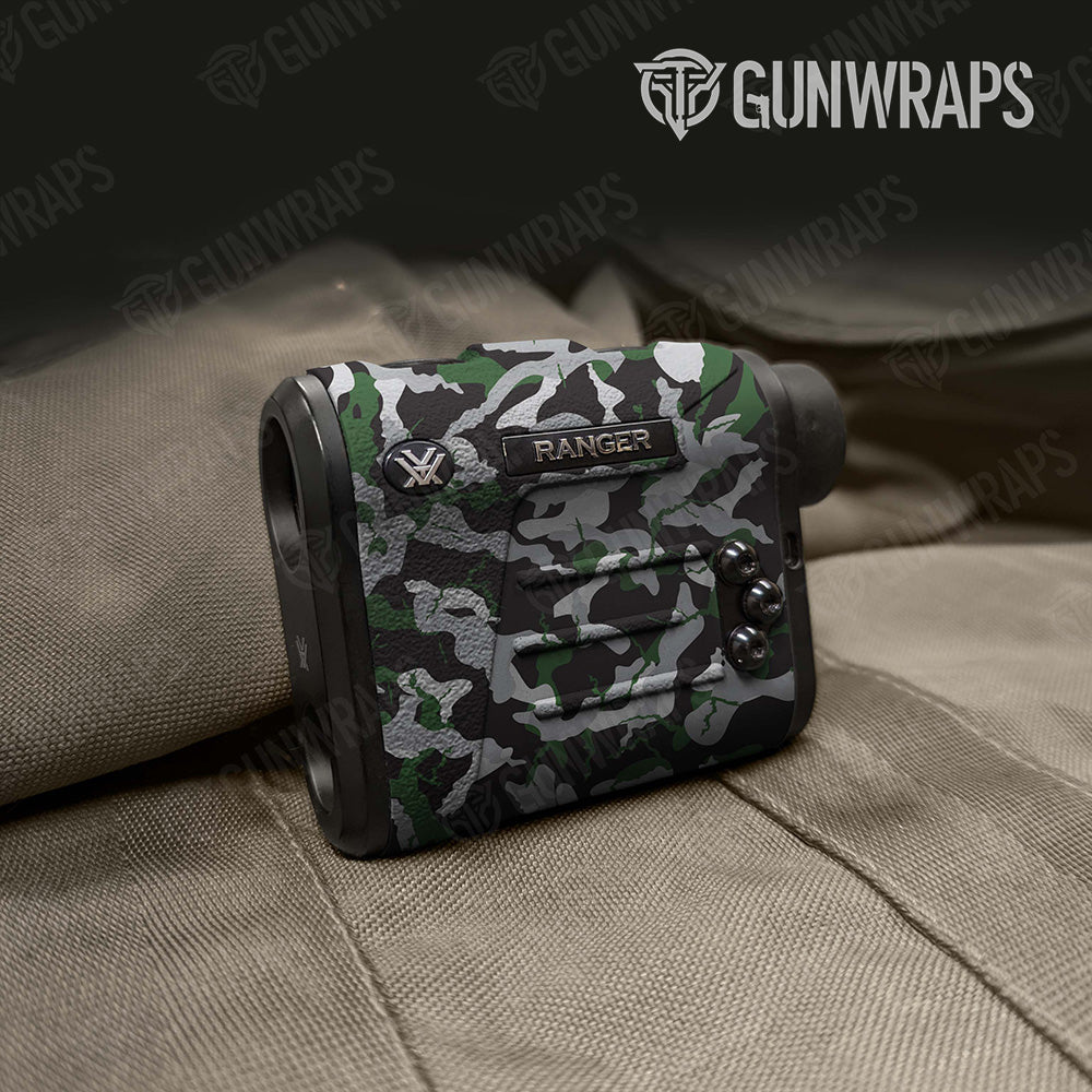Ragged Green Tiger Camo Rangefinder Gear Skin Vinyl Wrap
