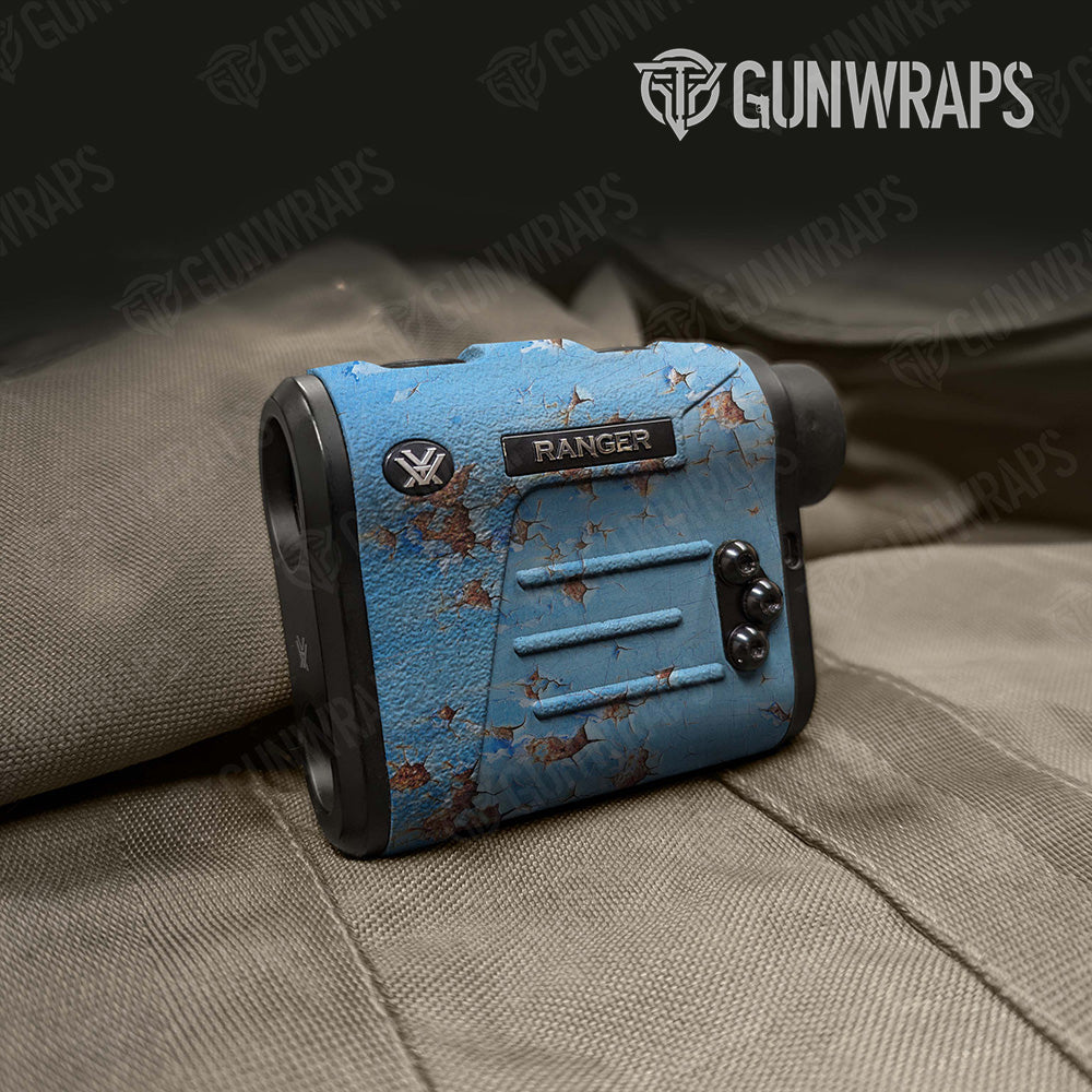 Rust 3D Baby Blue Rangefinder Gear Skin Vinyl Wrap
