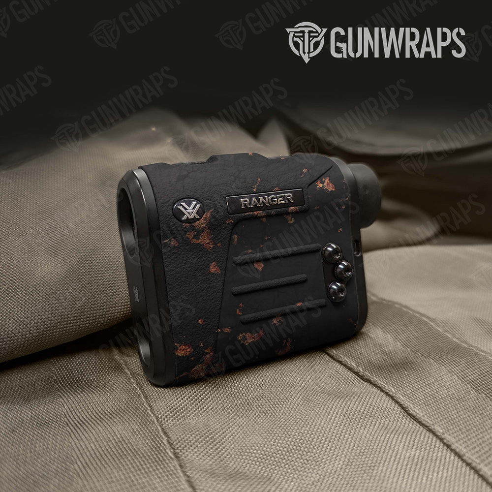 Rust 3D Black Rangefinder Gear Skin Vinyl Wrap