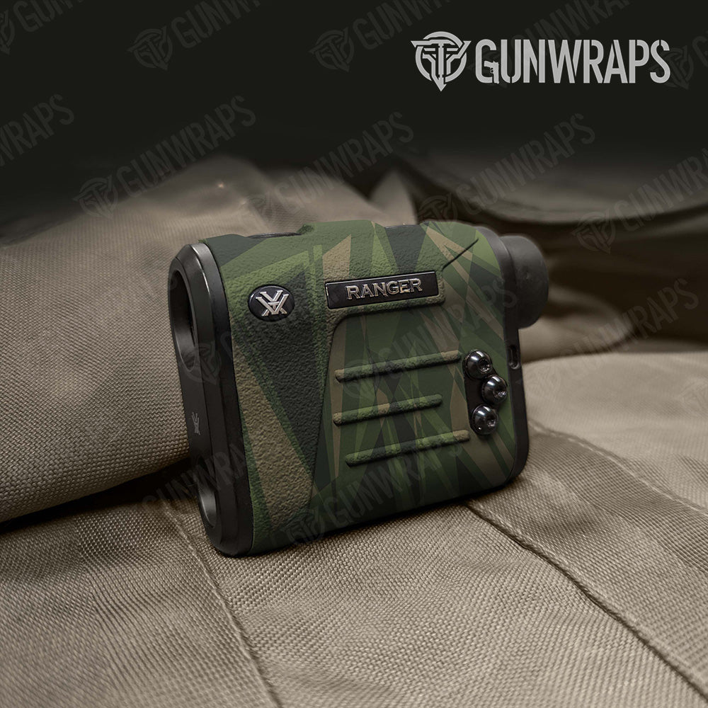 Sharp Army Green Camo Rangefinder Gear Skin Vinyl Wrap