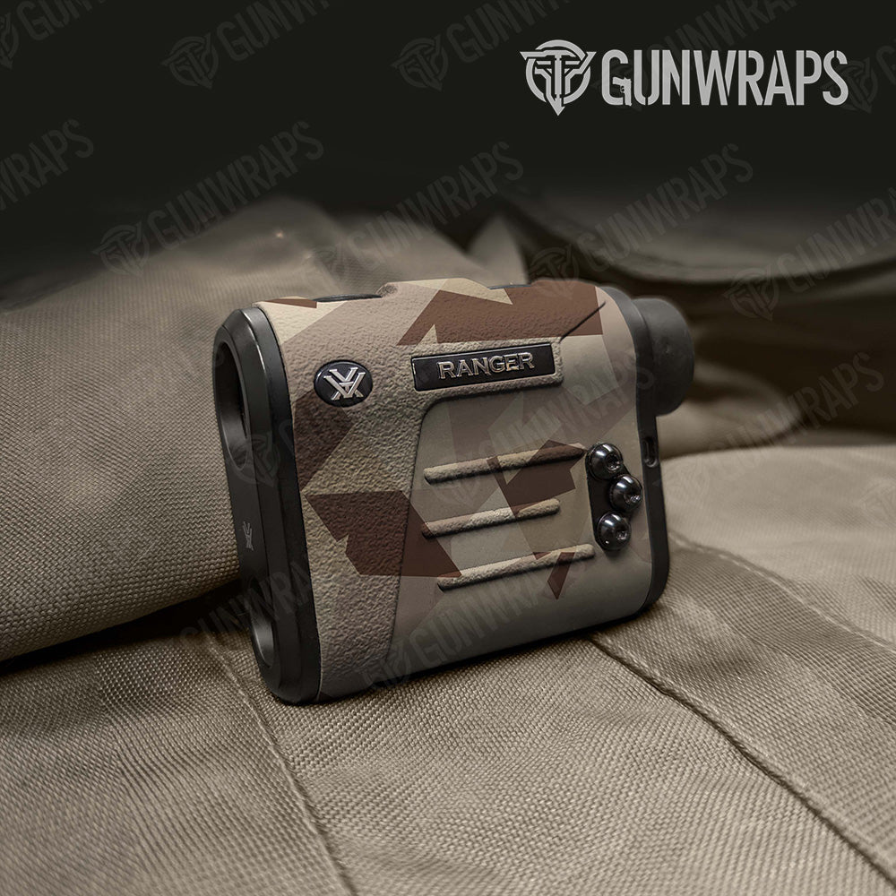Shattered Desert Camo Rangefinder Gear Skin Vinyl Wrap