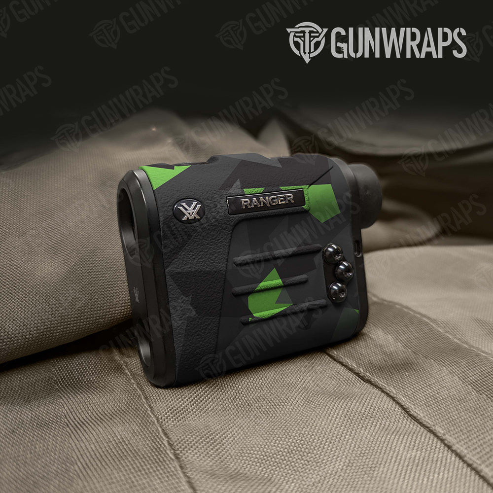 Shattered Metro Green Camo Rangefinder Gear Skin Vinyl Wrap