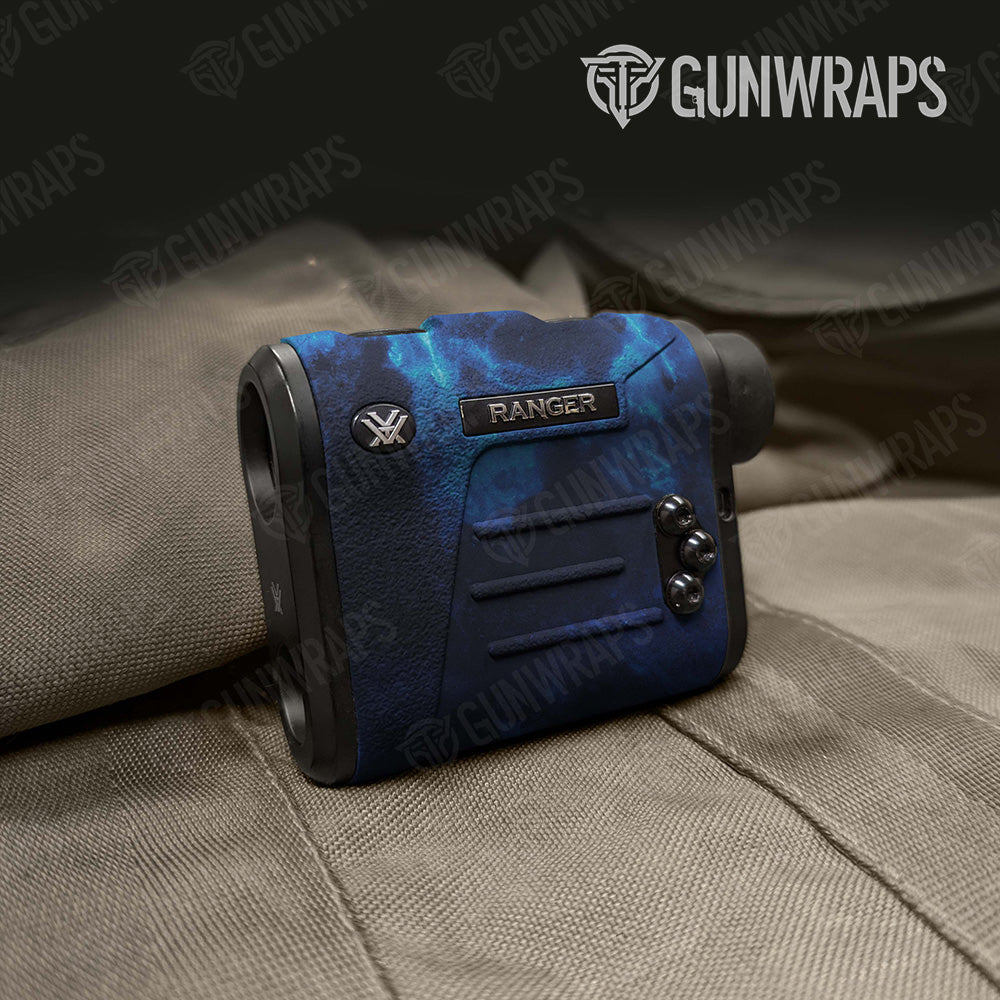 Stone Blue Ice Marble Rangefinder Gear Skin Vinyl Wrap