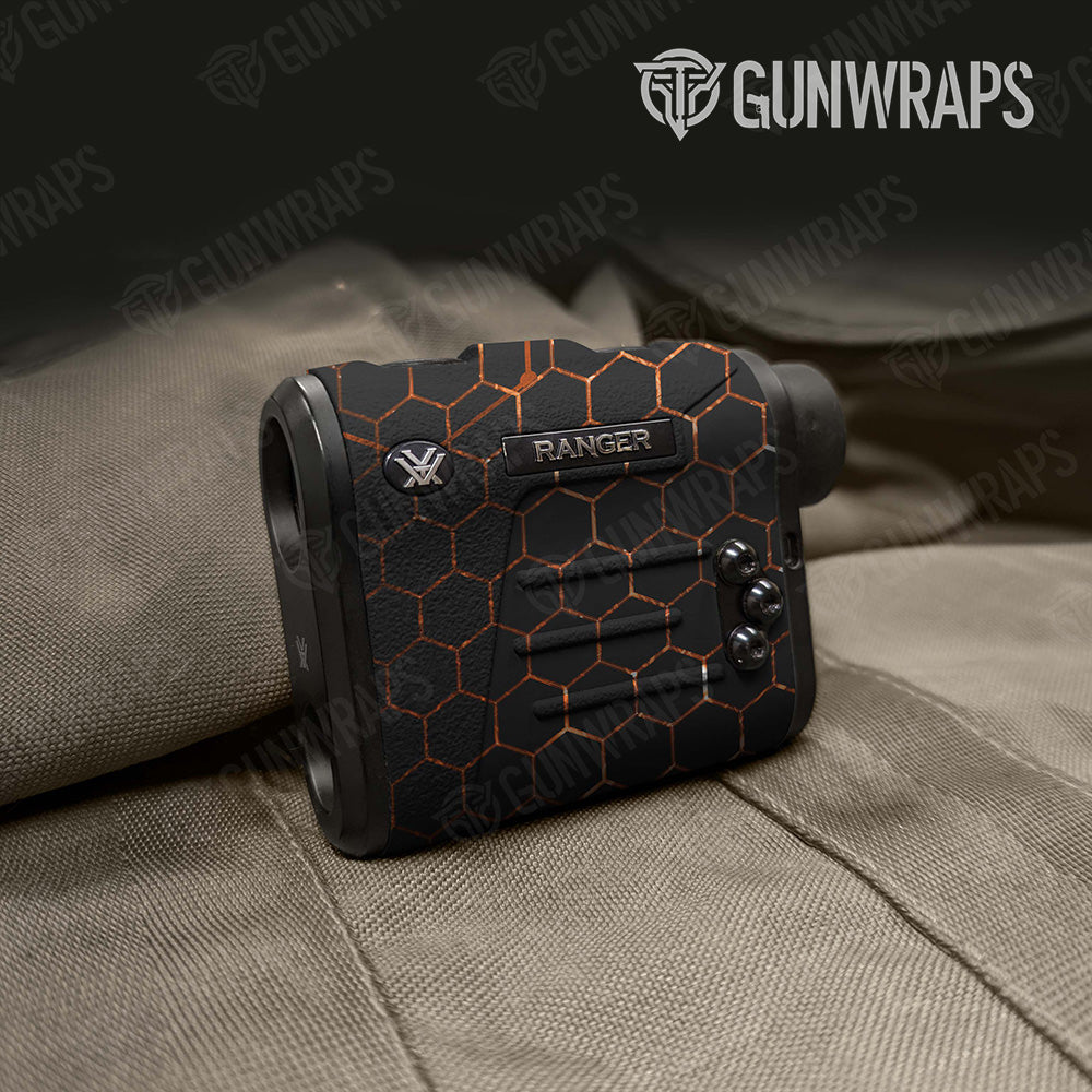 Vivid Hex Orange Rangefinder Gear Skin Vinyl Wrap