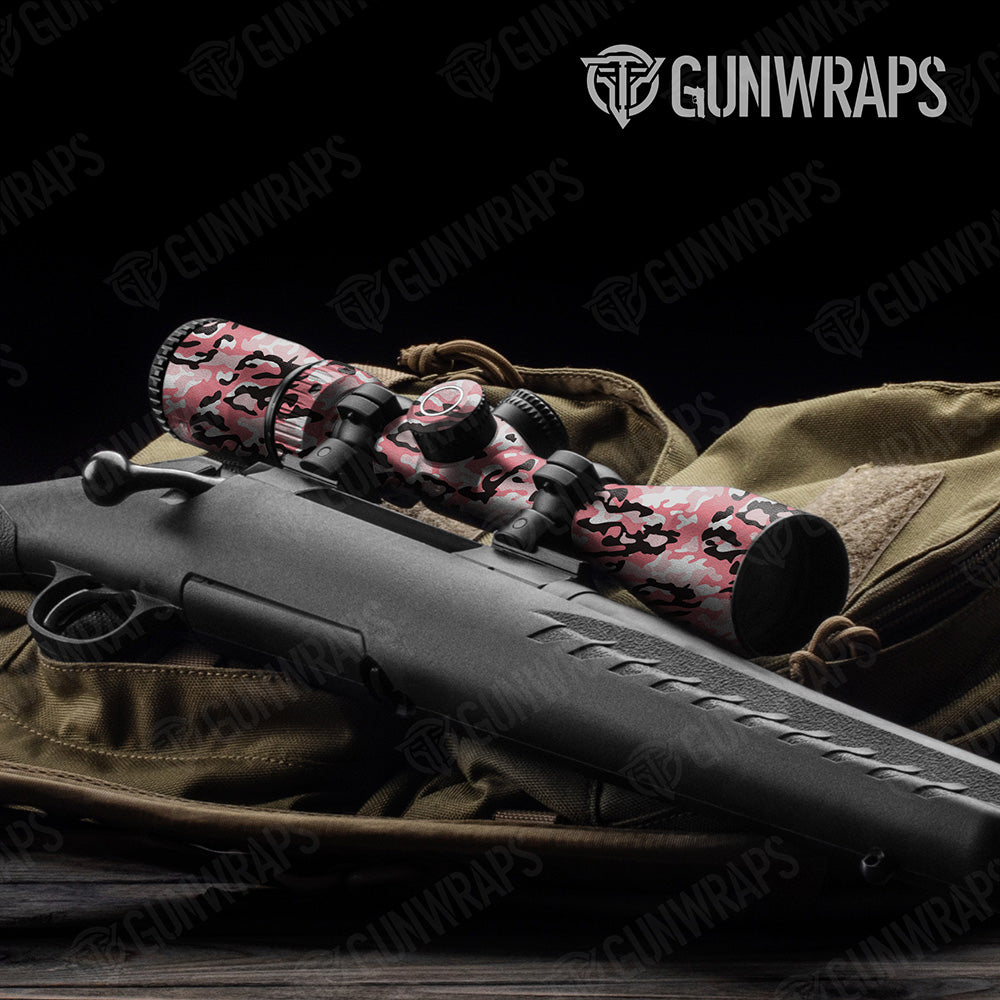 Classic Pink Camo Scope Gear Skin Vinyl Wrap