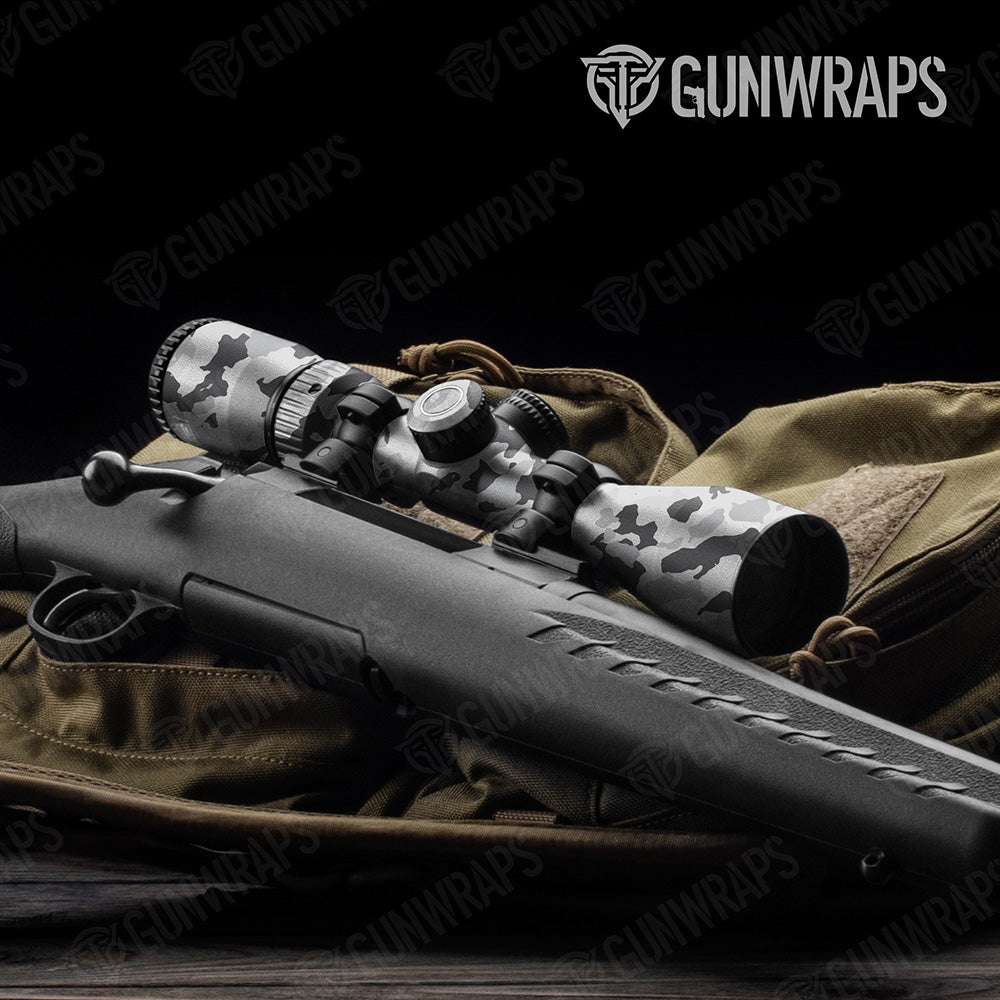 Cumulus Snow Camo Scope Gear Skin Vinyl Wrap