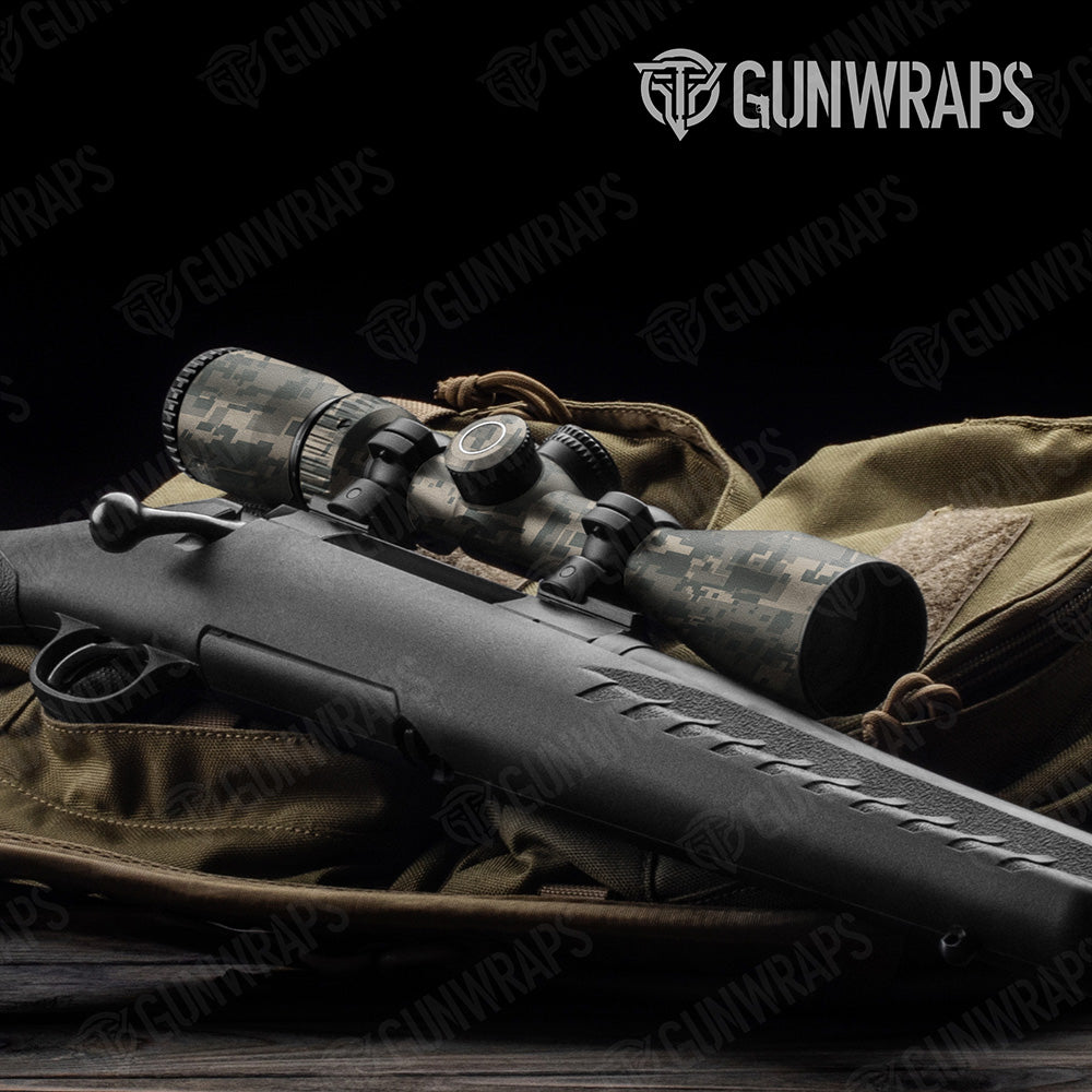Digital Army Camo Scope Gear Skin Vinyl Wrap