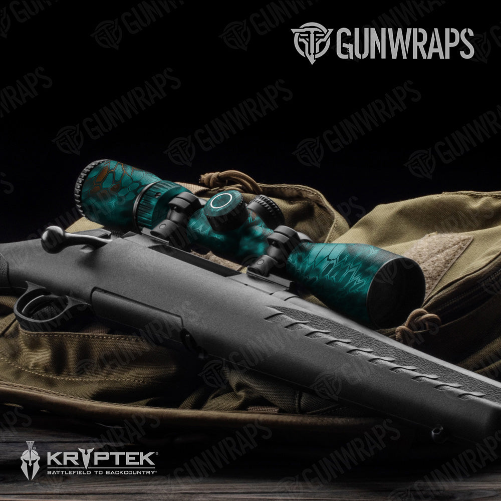 Scope Kryptek Turquoise Camo Gear Skin Vinyl Wrap