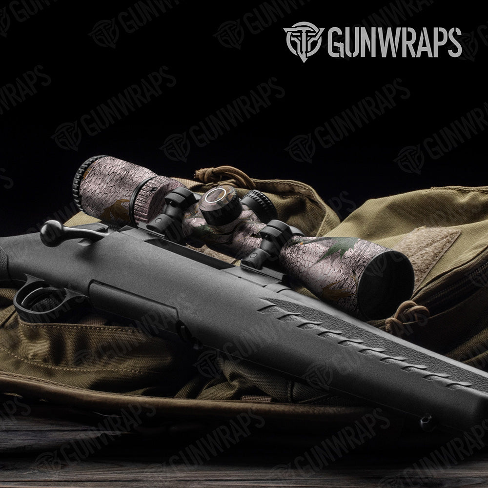 Nature Pink Forest Camo Scope Gear Skin Vinyl Wrap