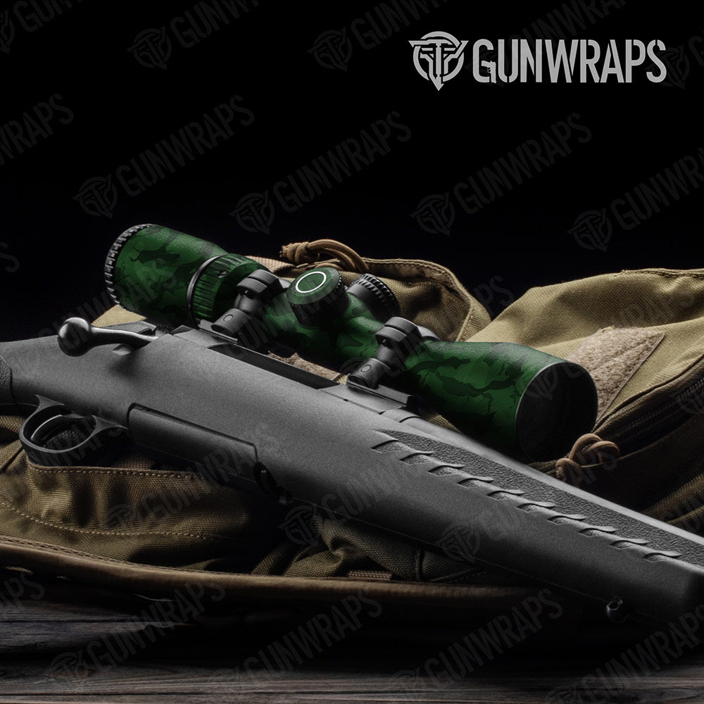 Ragged Elite Green Camo Scope Gear Skin Vinyl Wrap