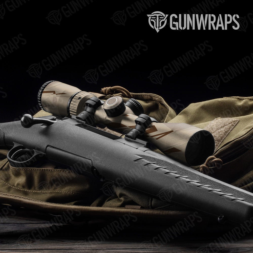 Sharp Desert Camo Scope Gear Skin Vinyl Wrap