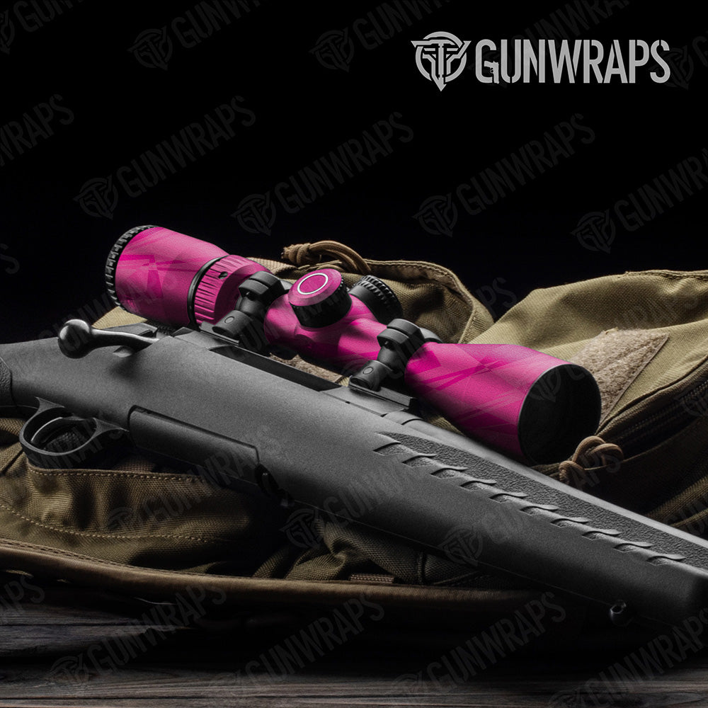 Sharp Elite Magenta Camo Scope Gear Skin Vinyl Wrap