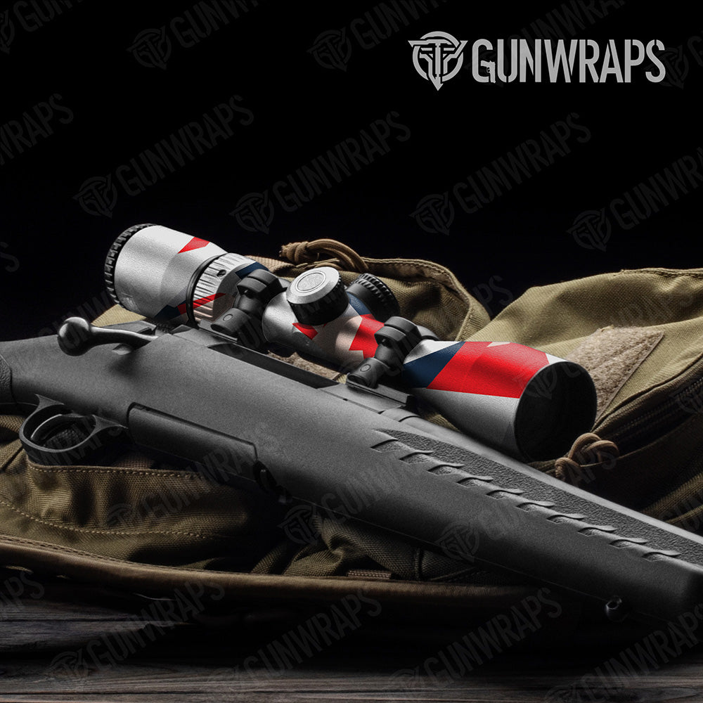 Shattered America Camo Scope Gear Skin Vinyl Wrap