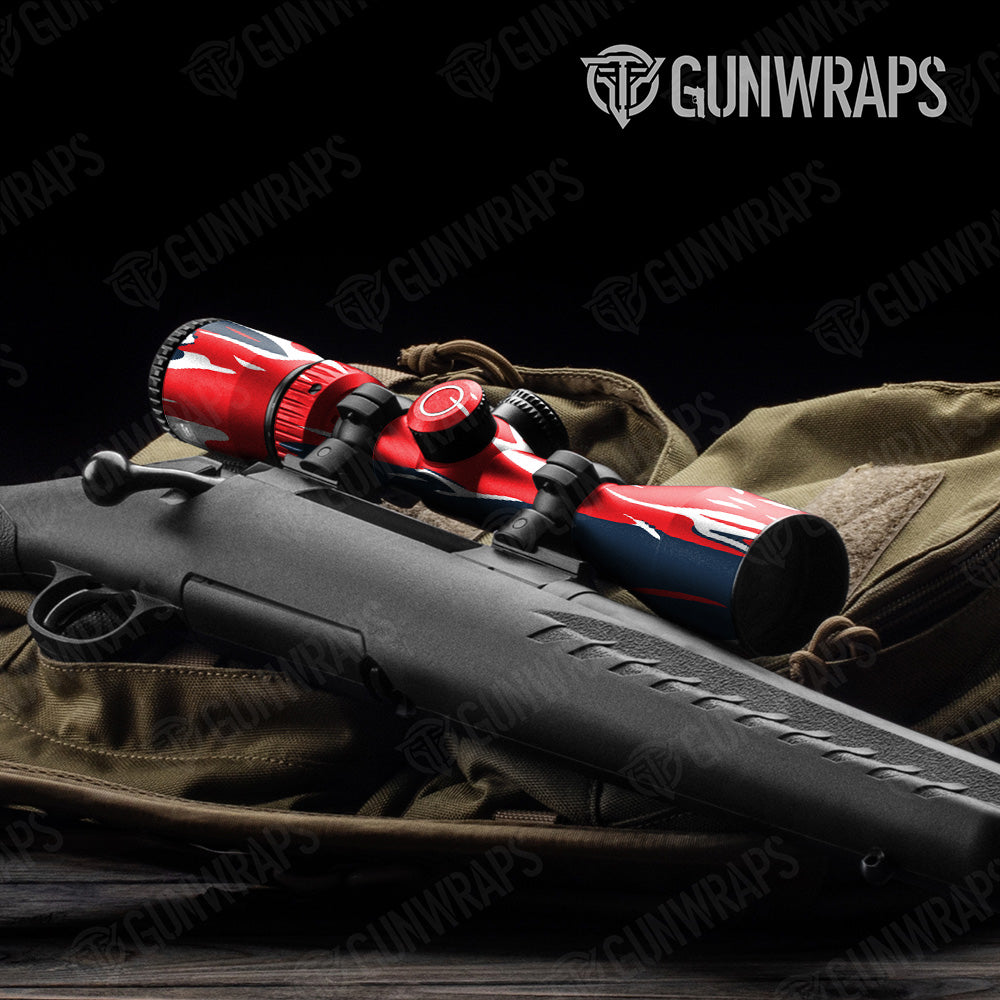 Shredded America Camo Scope Gear Skin Vinyl Wrap