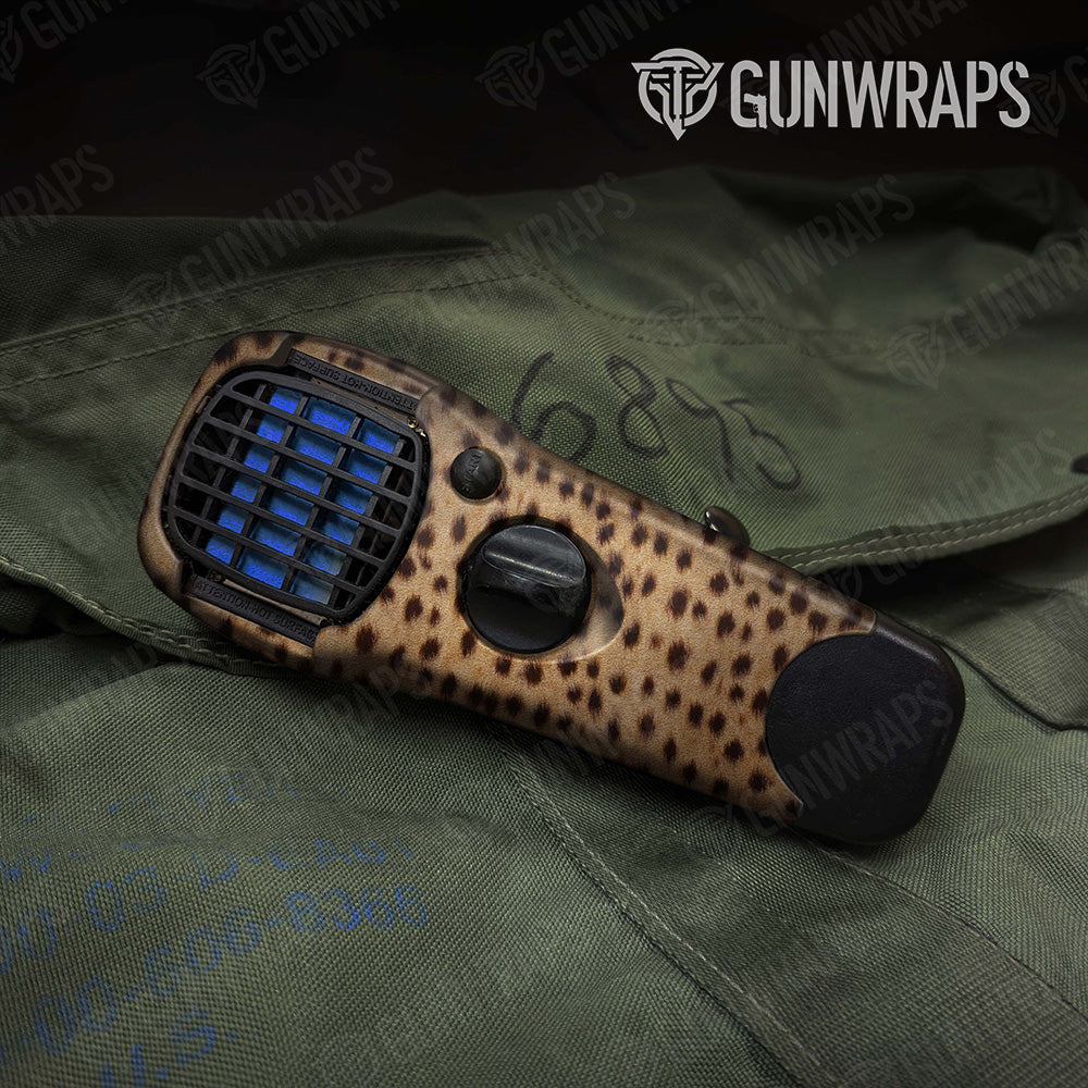 Animal Cheetah Thermacell Gear Skin Vinyl Wrap