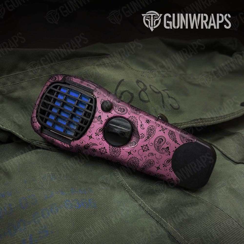 Bandana Pink Black Thermacell Gear Skin Vinyl Wrap