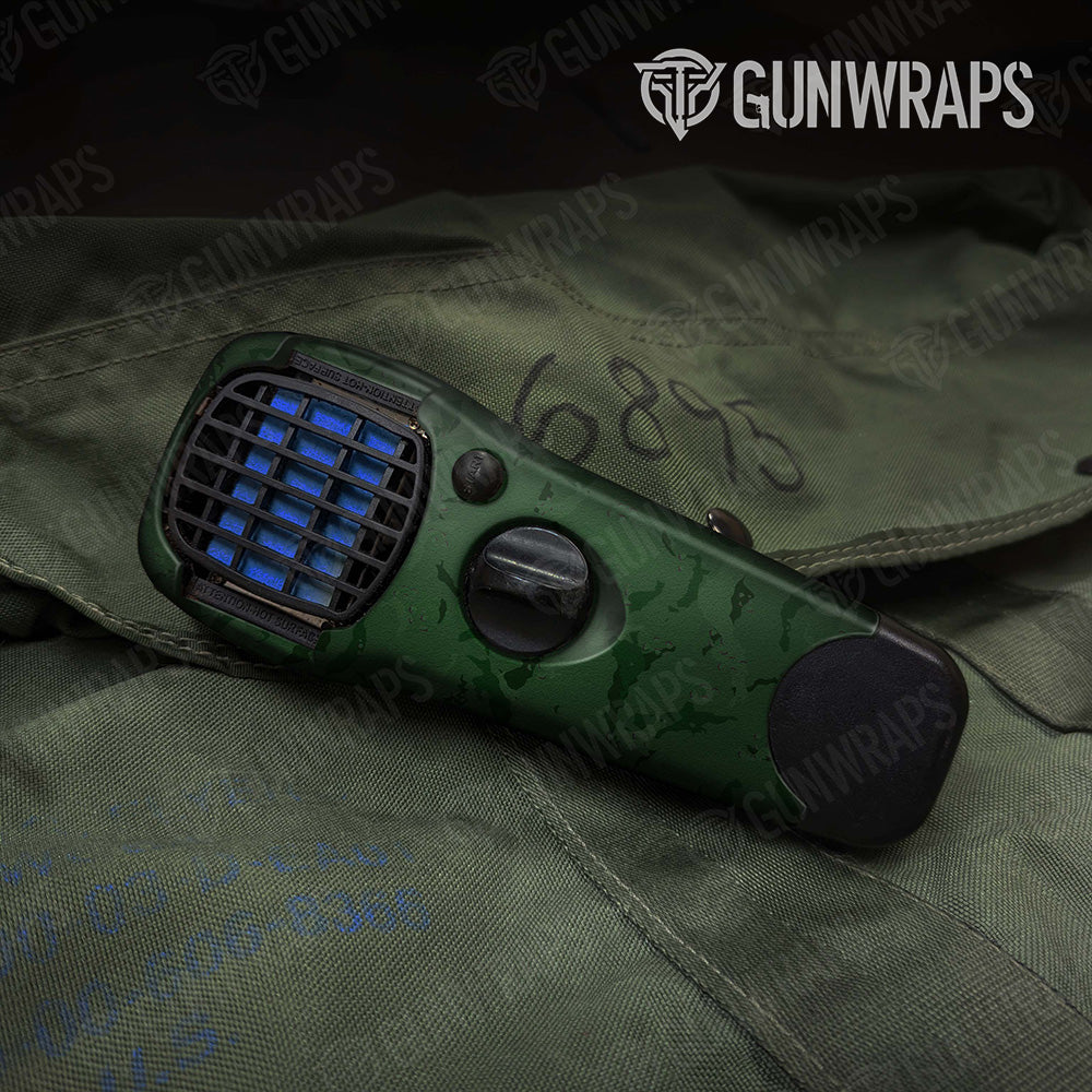 Battle Storm Elite Green Camo Thermacell Gear Skin Vinyl Wrap