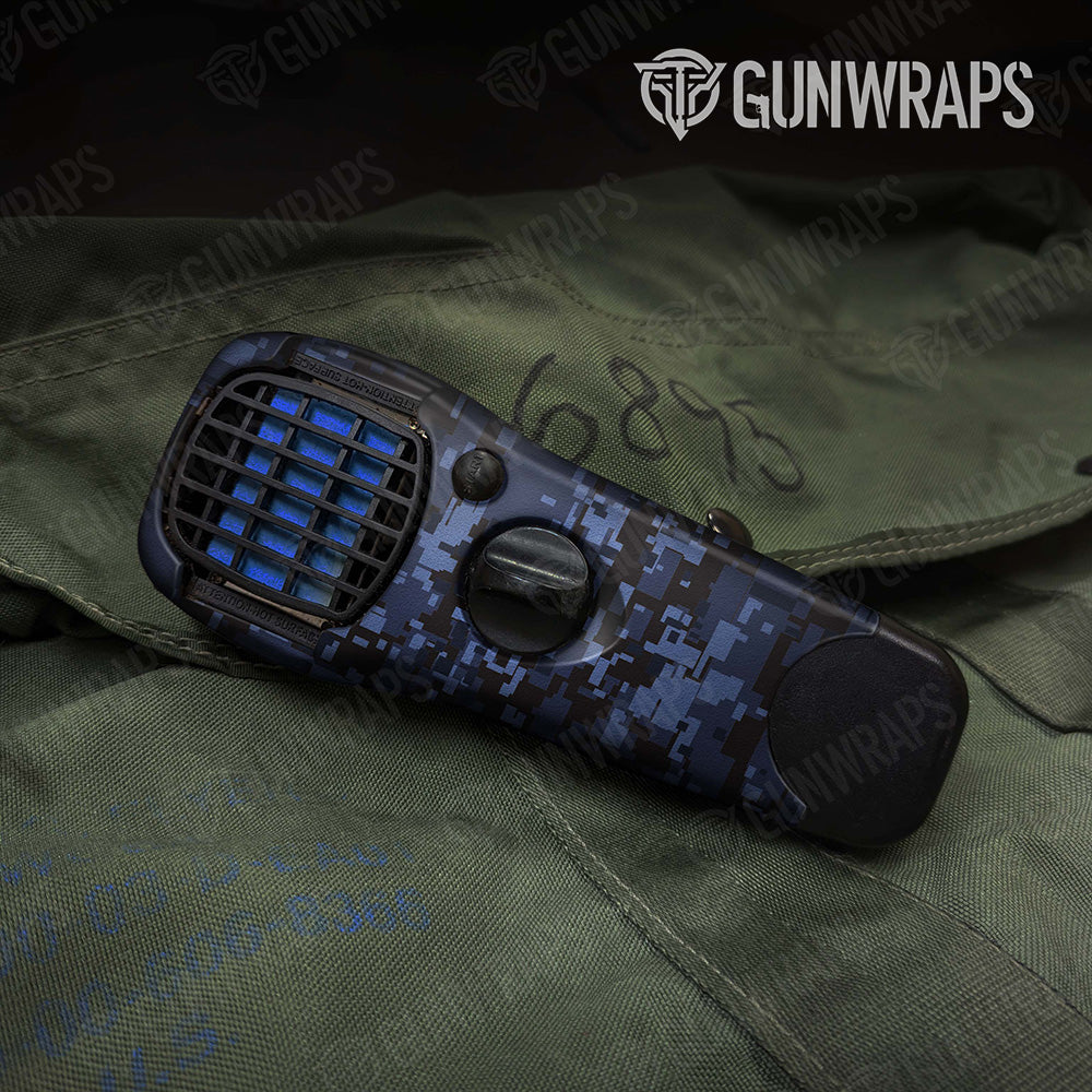 Digital Blue Midnight Camo Thermacell Gear Skin Vinyl Wrap