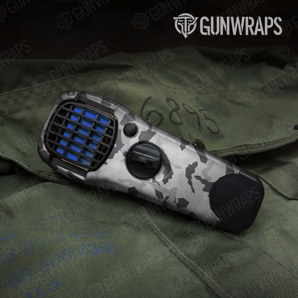 Erratic Snow Camo Thermacell Gear Skin Vinyl Wrap