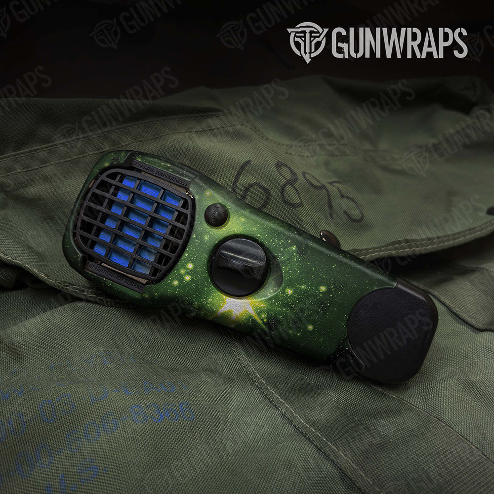 Galaxy Green Thermacell Gear Skin Vinyl Wrap