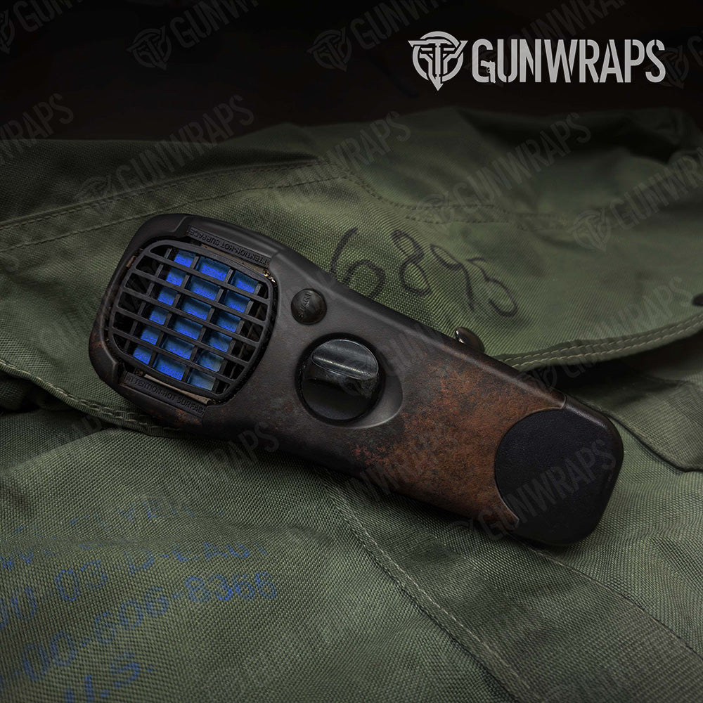 Rust Black Thermacell Gear Skin Vinyl Wrap