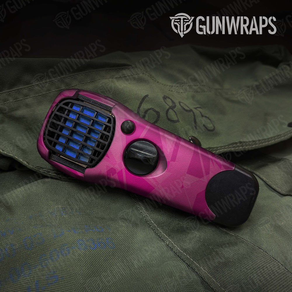 Sharp Elite Magenta Camo Thermacell Gear Skin Vinyl Wrap