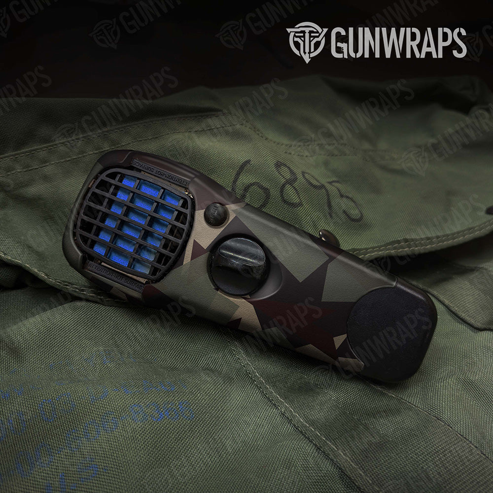 Shattered Militant Blood Camo Thermacell Gear Skin Vinyl Wrap