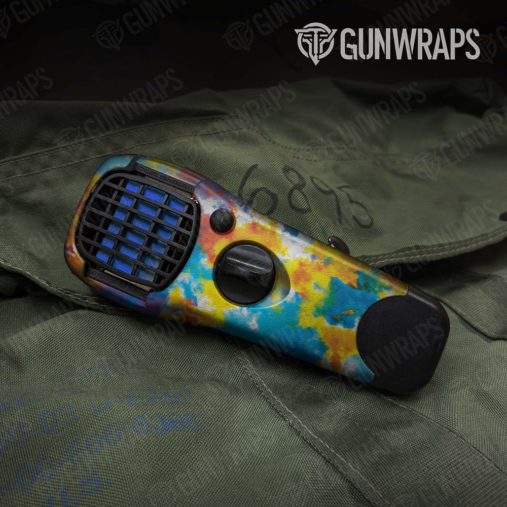 Tie Dye Coral Reef Thermacell Gear Skin Vinyl Wrap