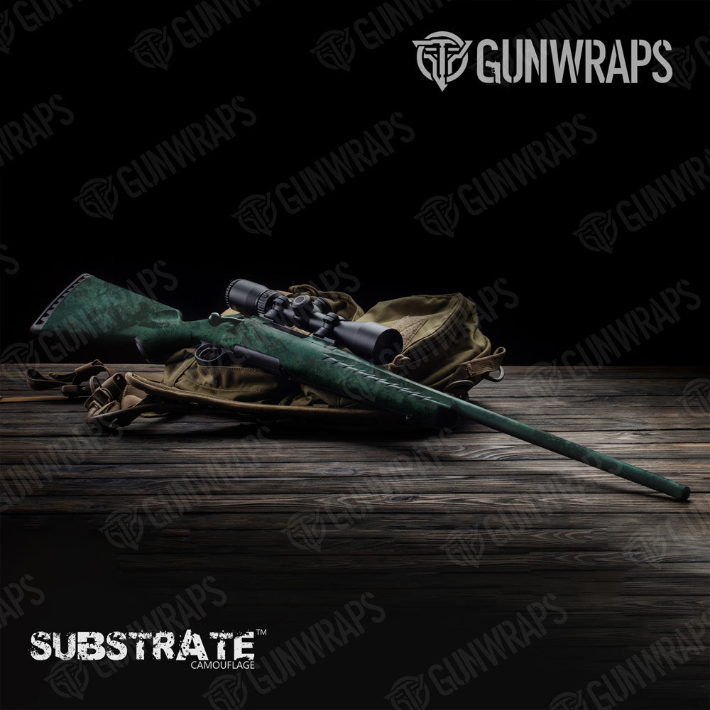 Rifle Substrate Sea Squawl Camo Gun Skin Vinyl Wrap Film