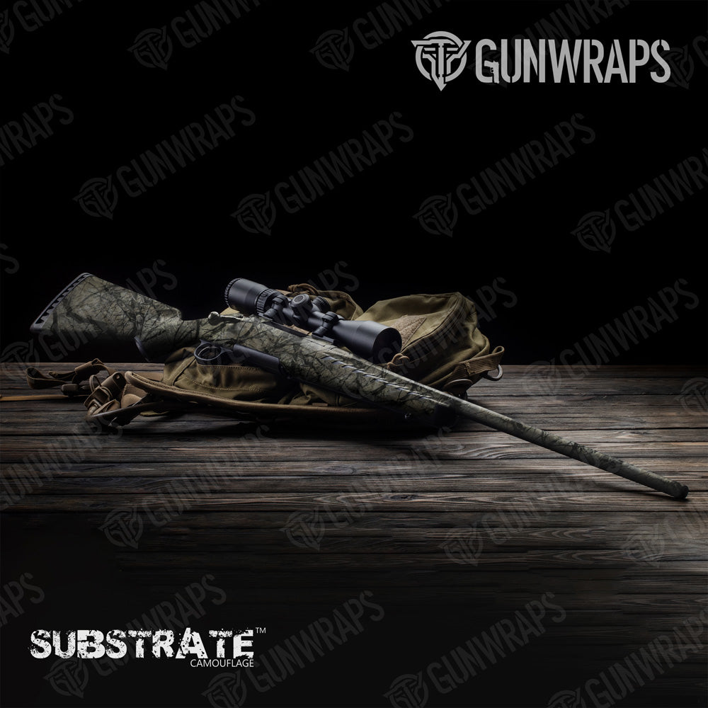 Rifle Substrate Skyline Stalker Camo Gun Skin Vinyl Wrap Film