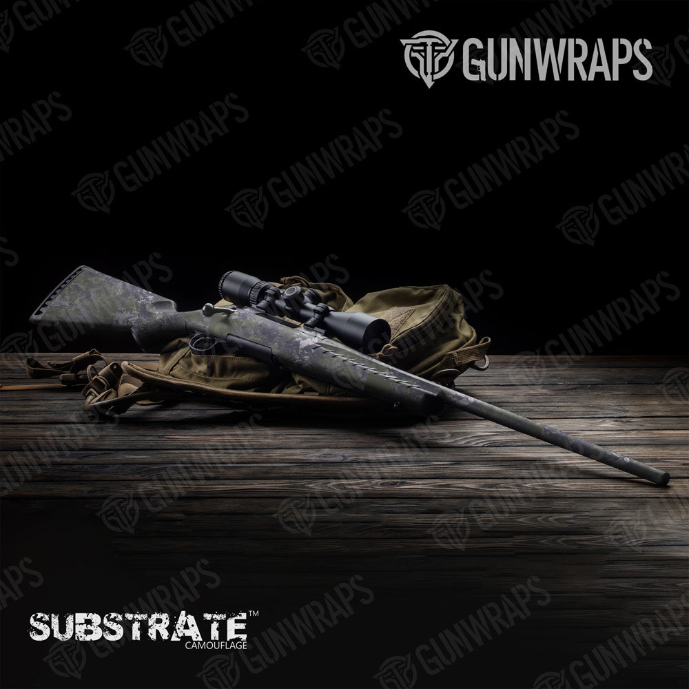 Rifle Substrate Submariner Camo Gun Skin Vinyl Wrap Film