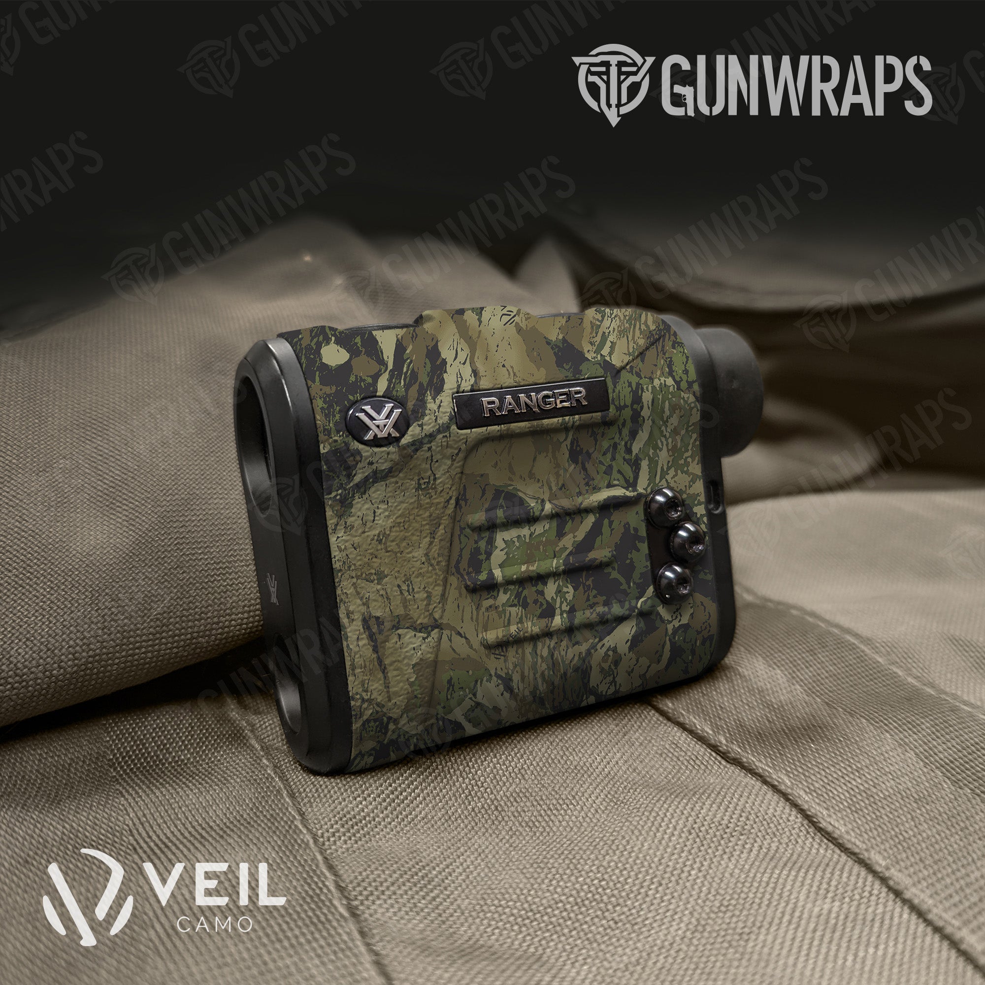 Rangefinder Veil Rumba Jungle Camo Gun Skin Vinyl Wrap
