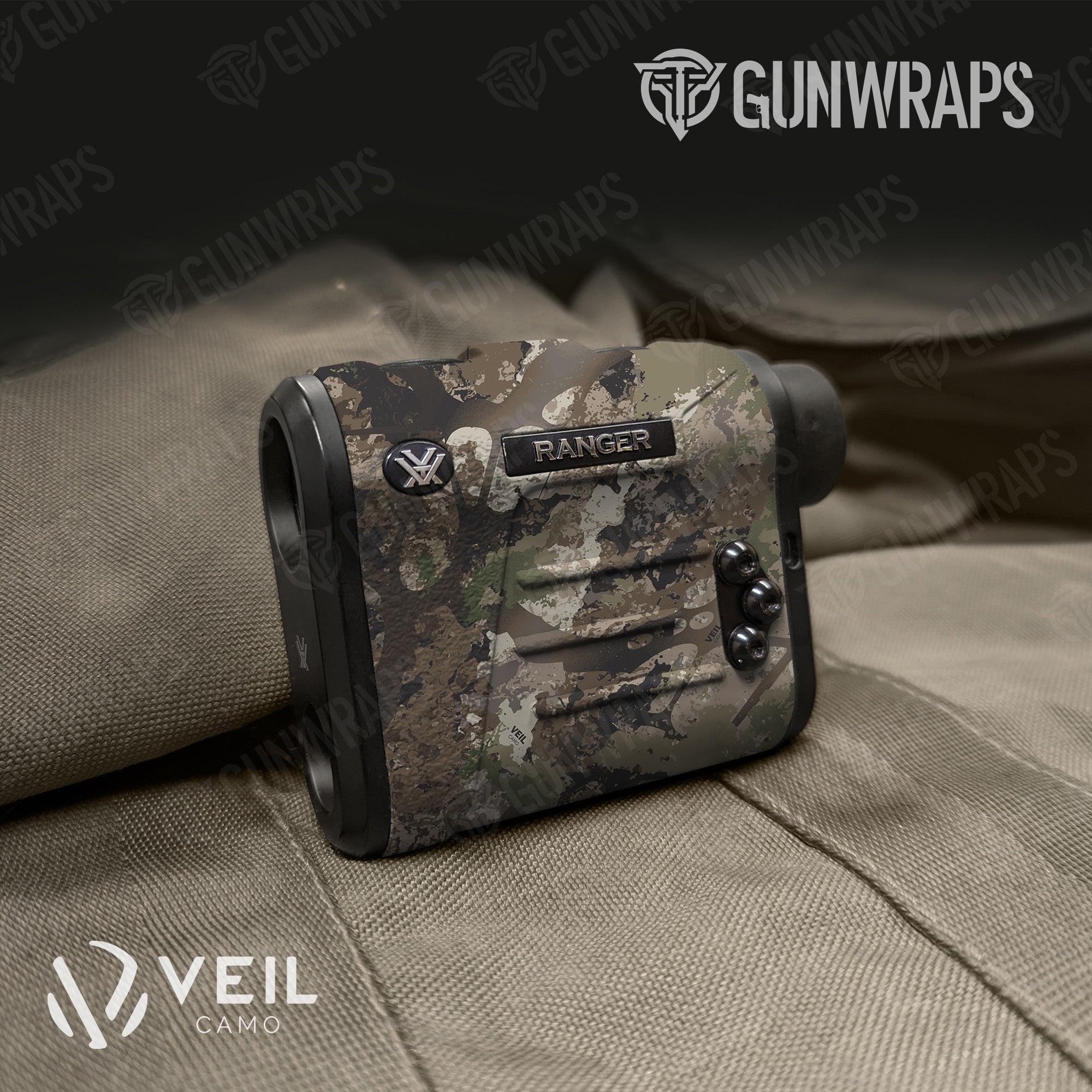 Rangefinder Veil Stoke Flat Camo Gun Skin Vinyl Wrap
