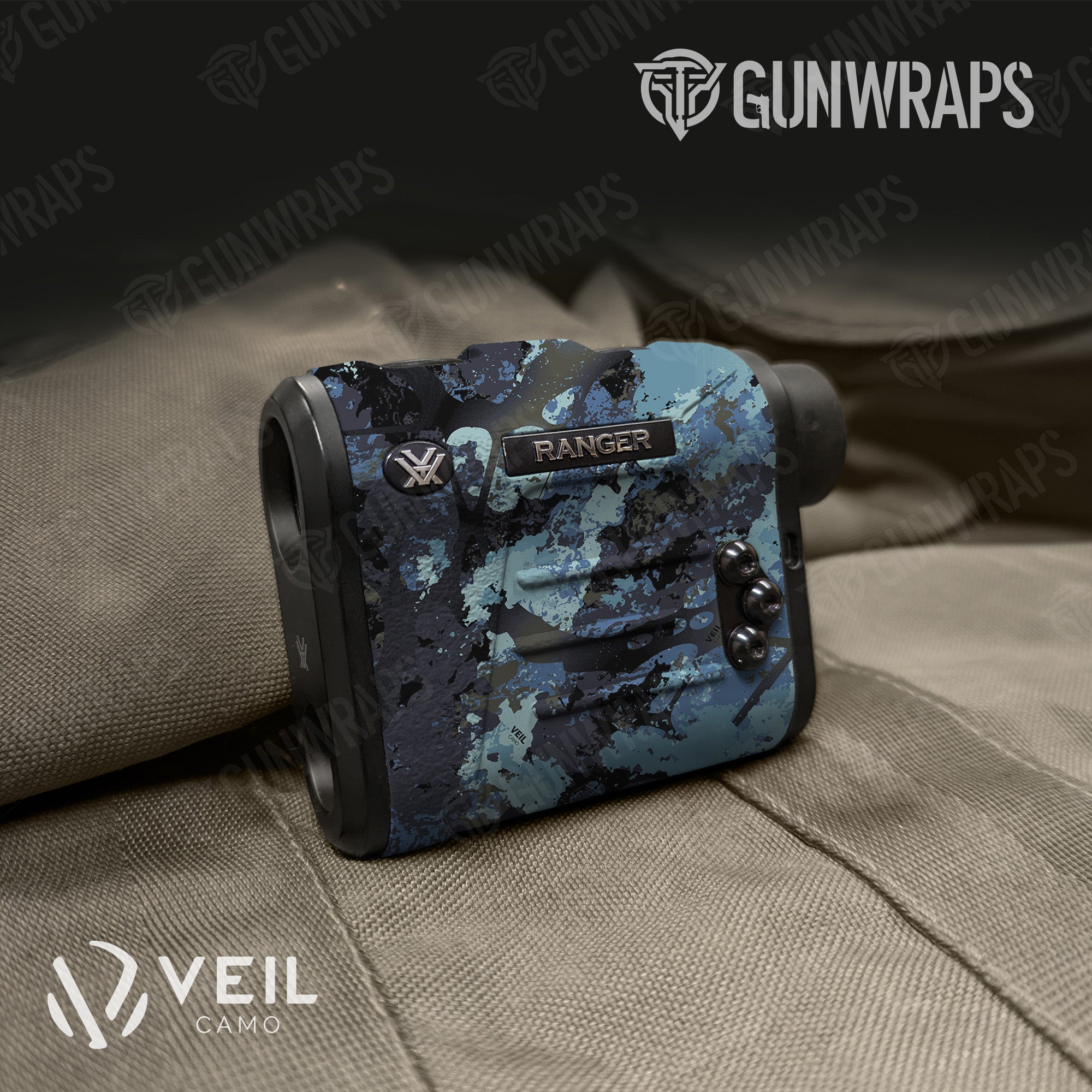 Rangefinder Veil Stoke Poseidon Camo Gun Skin Vinyl Wrap