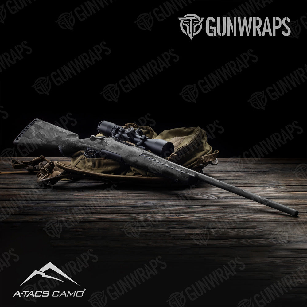 Rifle A-TACS Ghost Camo Gun Skin Vinyl Wrap Film
