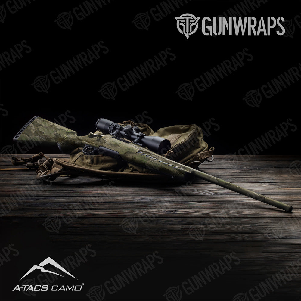 Rifle A-TACS iX Camo Gun Skin Vinyl Wrap Film