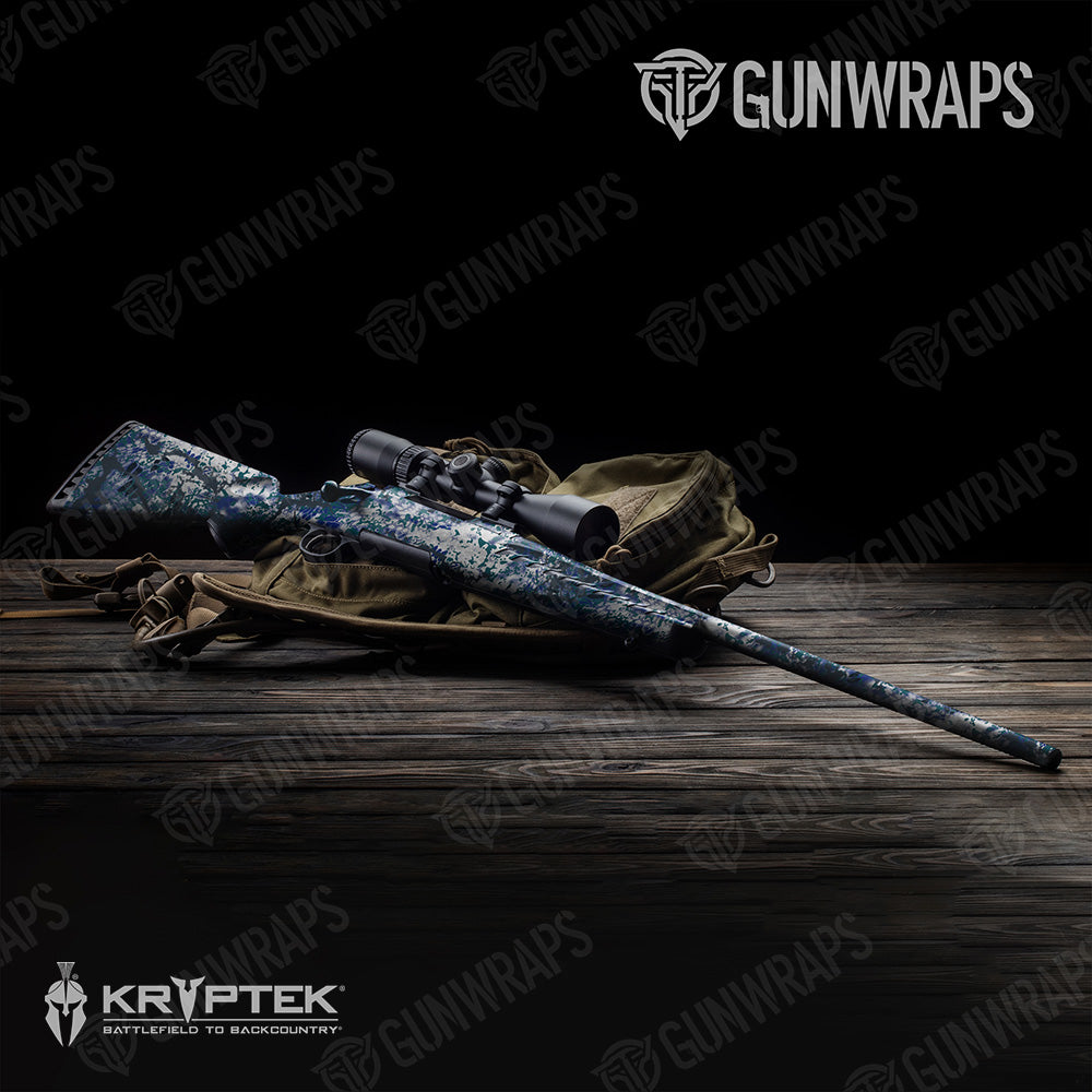 Rifle Kryptek Obskura Oceanus Camo Gun Skin Vinyl Wrap