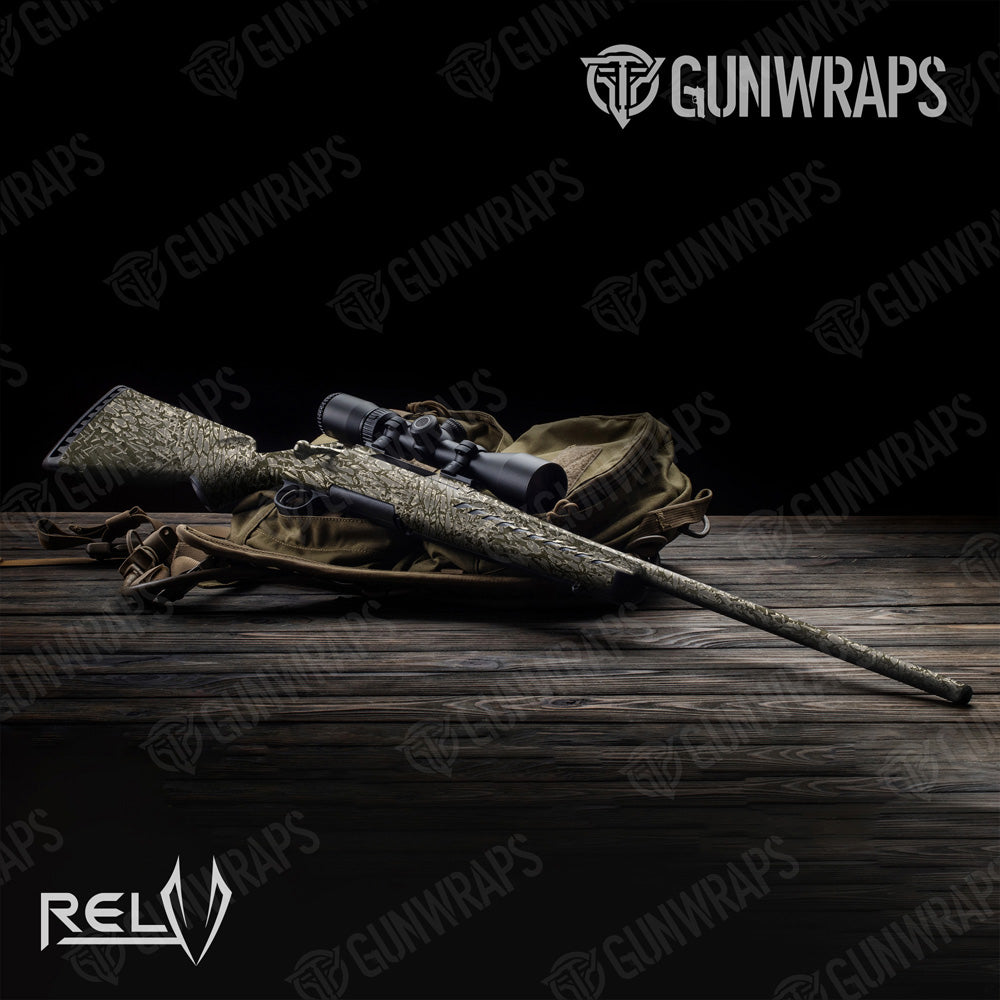 Rifle RELV Dynohyde Camo Gun Skin Vinyl Wrap Film