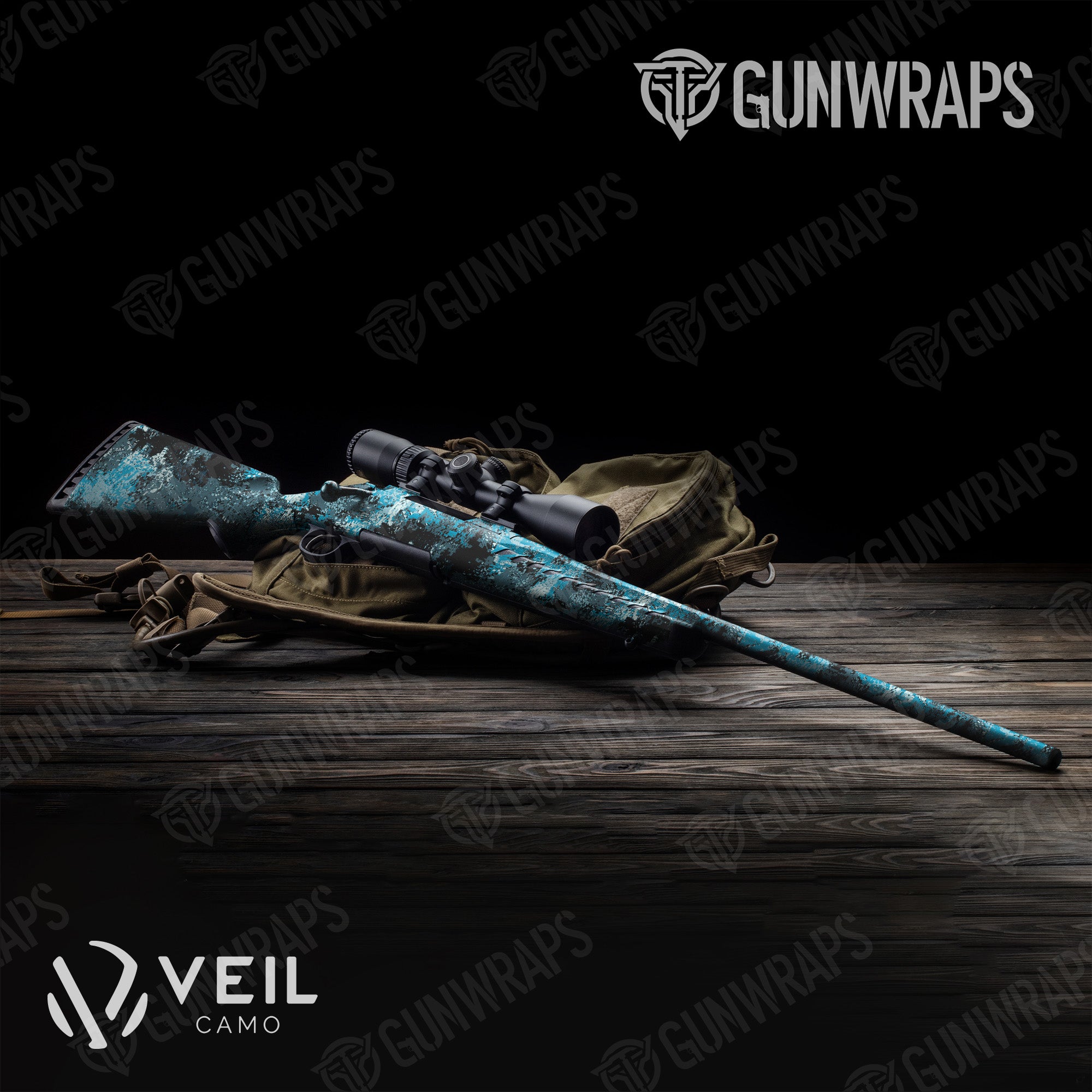 Rifle Veil Stryk Womens Camo Gun Skin Vinyl Wrap