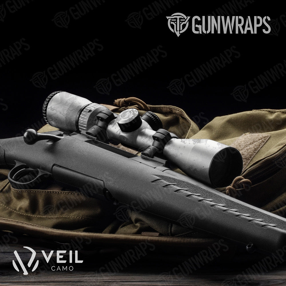 Scope Veil Stoke Whiteout Camo Gun Skin Vinyl Wrap