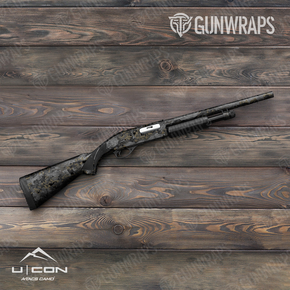Shotgun A-TACS U|CON Stealth Camo Gun Skin Vinyl Wrap Film