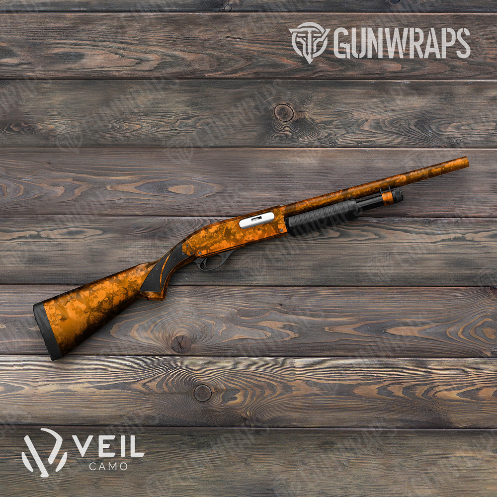 Shotgun Veil Stoke Blaze Camo Gun Skin Vinyl Wrap